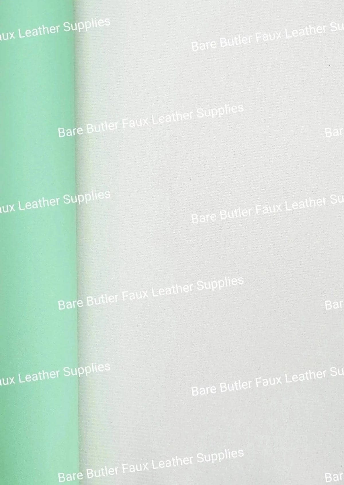 Roll - Pastels Seafoam - butter, Faux, Faux Leather, pastel, pastels, Roll, soft - Bare Butler Faux Leather Supplies