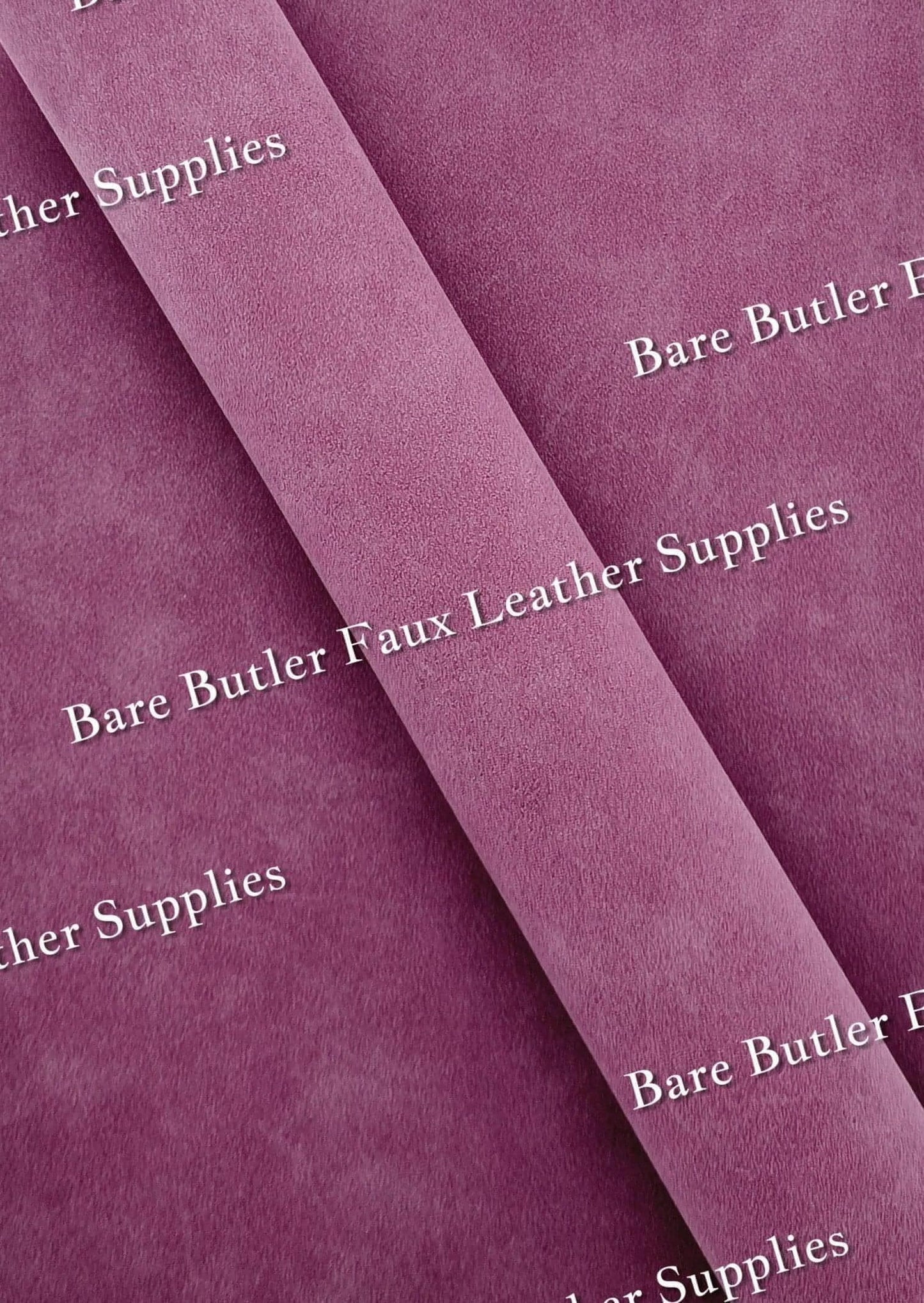 Suede - Purple - Faux, Faux Leather, Suede - Bare Butler Faux Leather Supplies