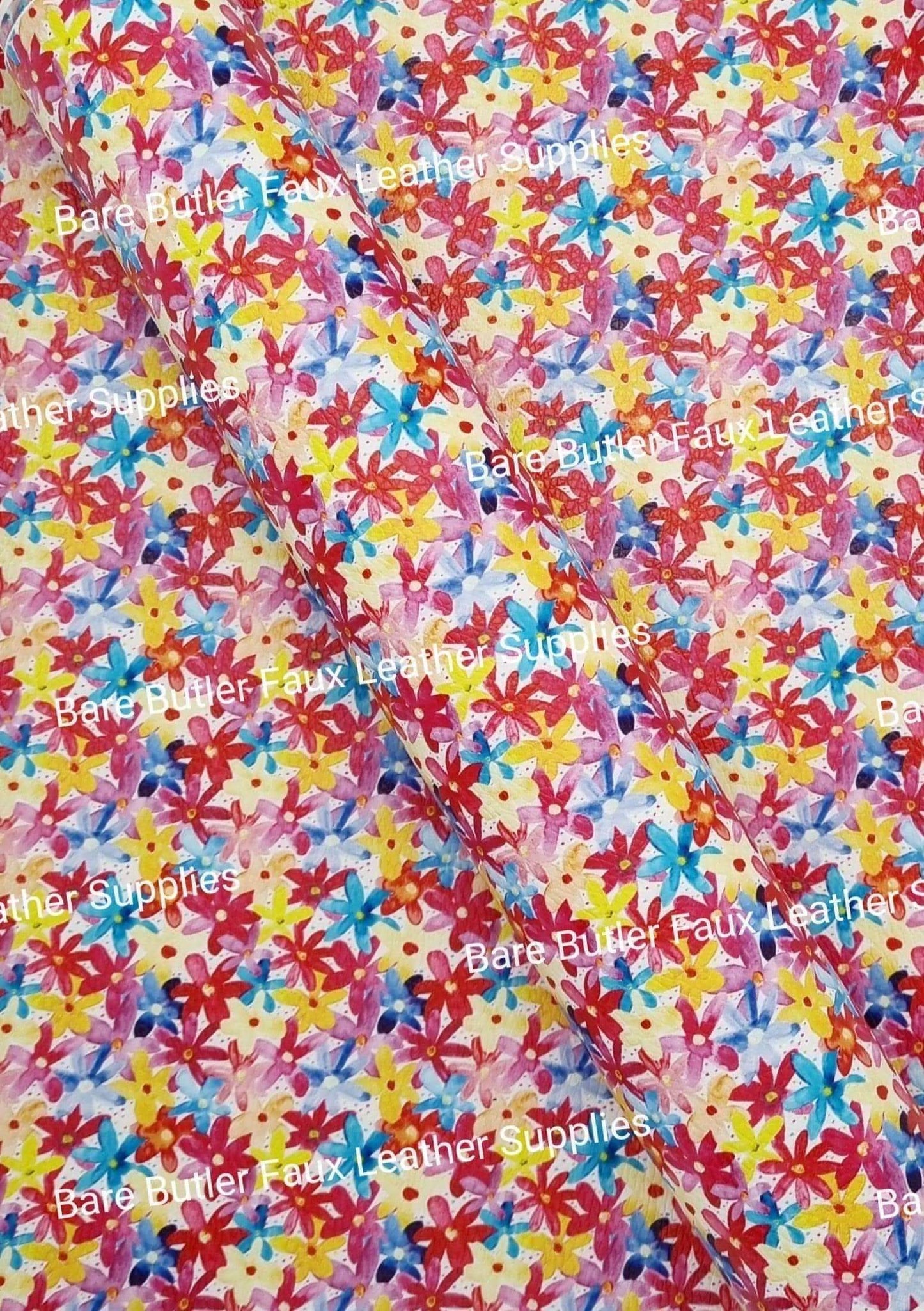 Summer Flower Arrangement Litchi - Faux, Faux Leather, Flora, floral, Florals, flower, Flowers, green, Leather, leatherette, Litchi, peonies, purple, Stripe, Stripes, Summer Flower Arrangement - Bare Butler Faux Leather Supplies