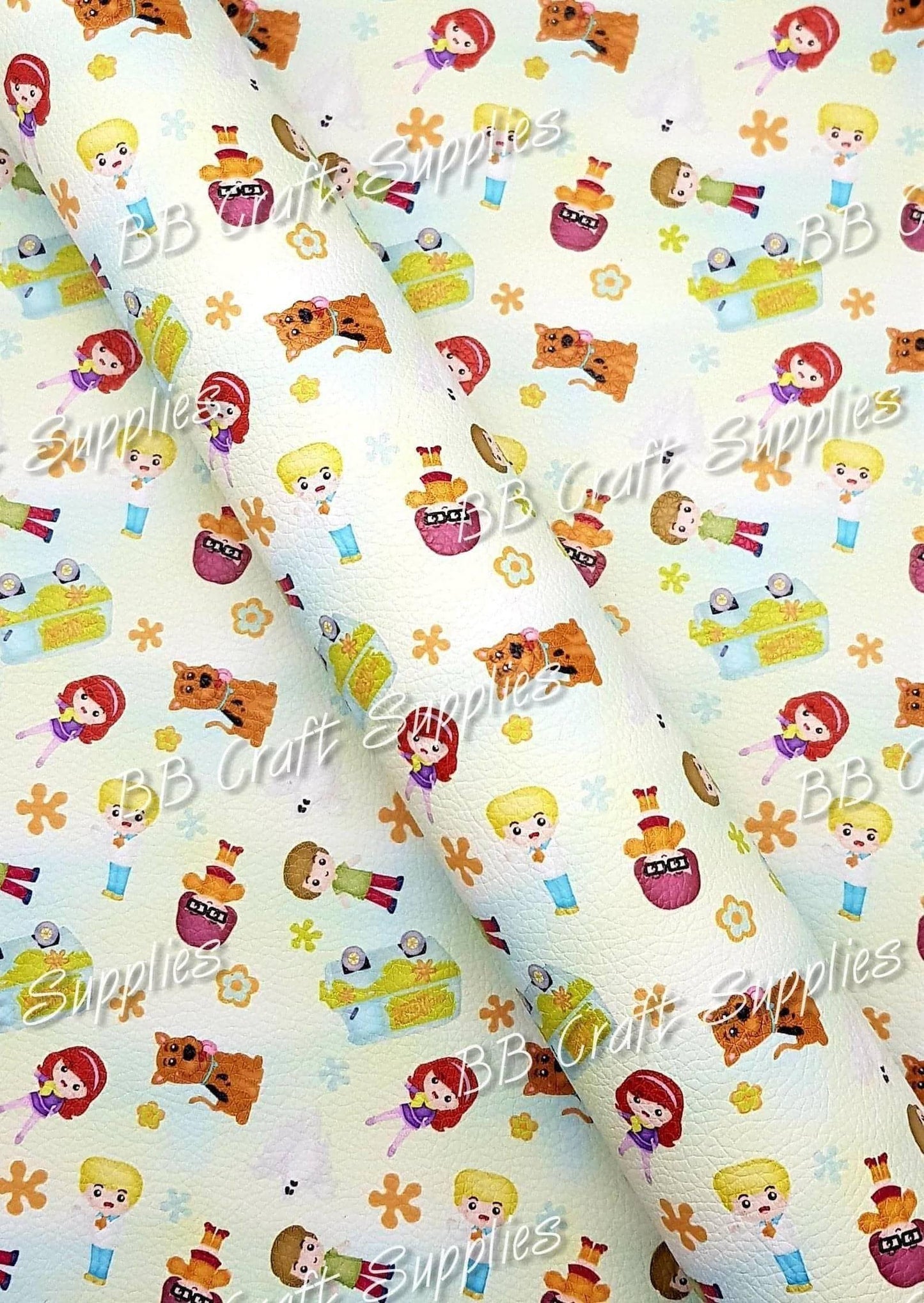 This place is haunted Litchi - Character, doo, Faux, Faux Leather, Leather, leatherette, movie - Bare Butler Faux Leather Supplies