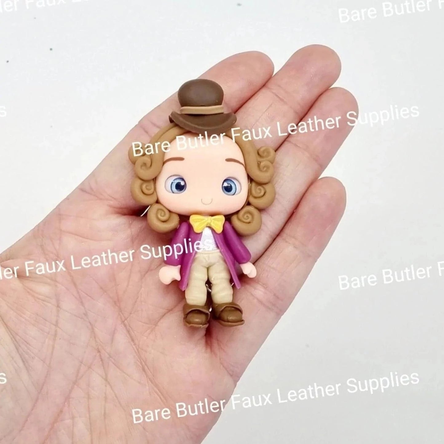 Wonka - Clay, Clays, willy - Bare Butler Faux Leather Supplies