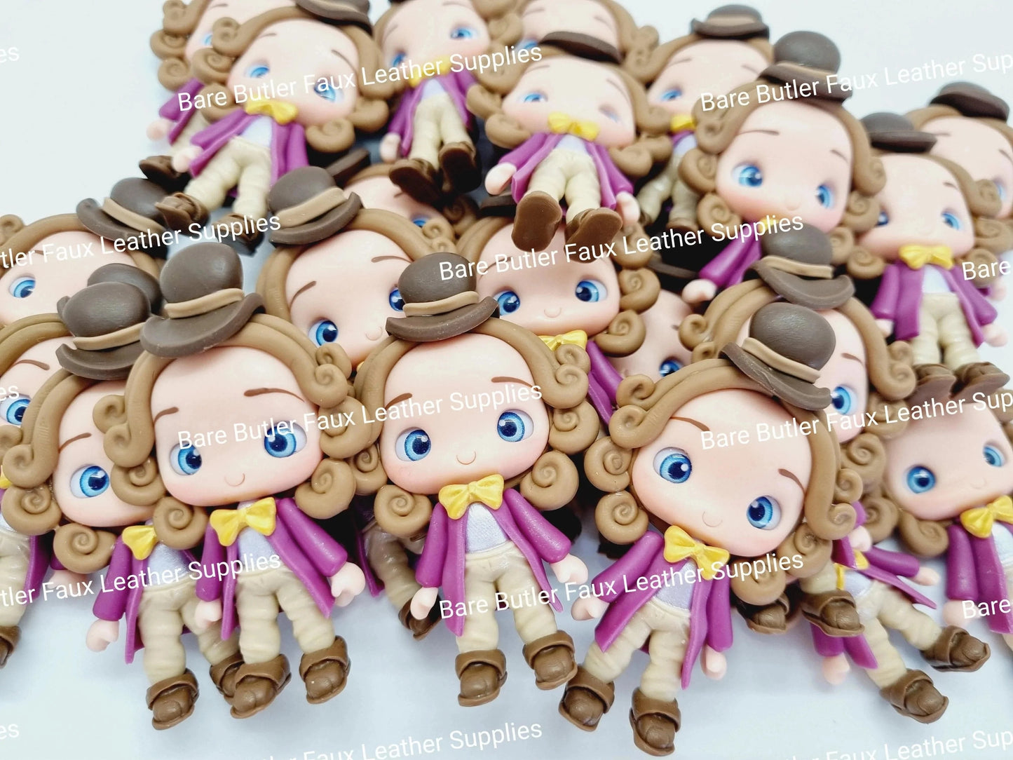 Wonka - Clay, Clays, willy - Bare Butler Faux Leather Supplies