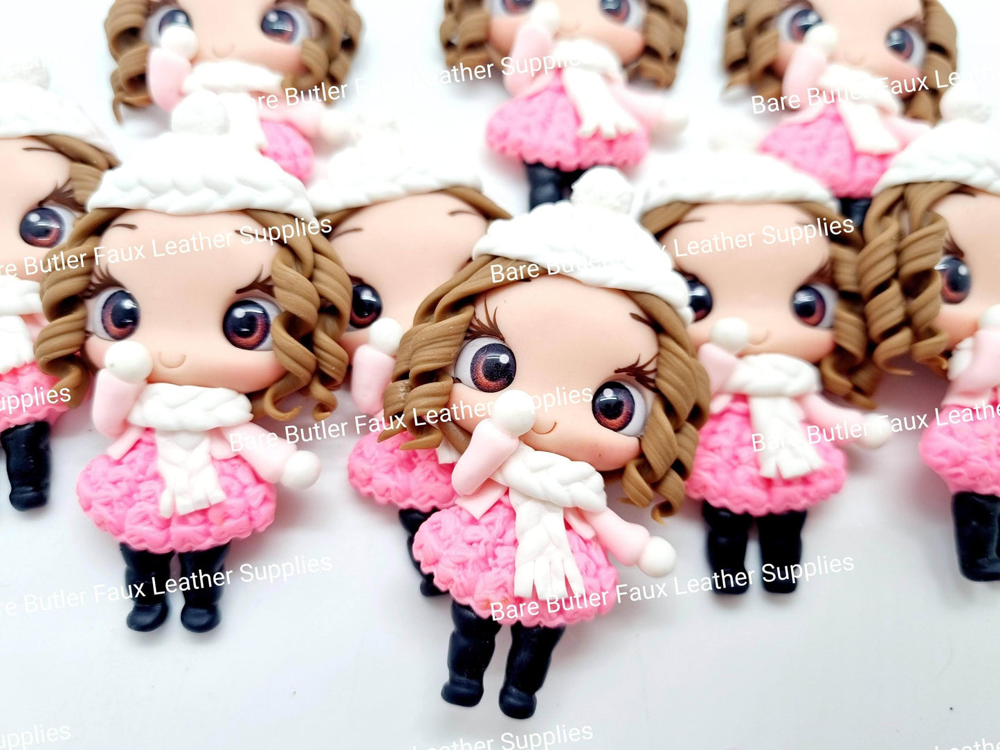 Wynter - Clay, Clays, Princess - Bare Butler Faux Leather Supplies