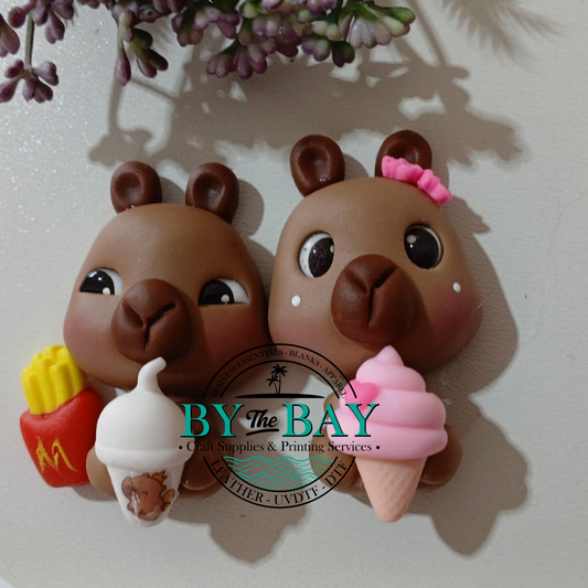 Pre order Capybara  (2 styles)   due 17th Sept