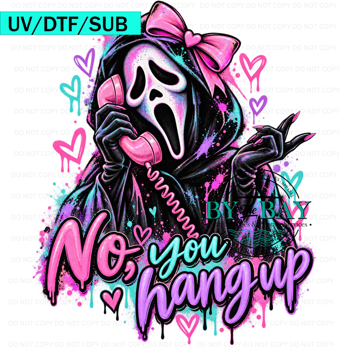 You hang up DTF/UVDTF/SUB