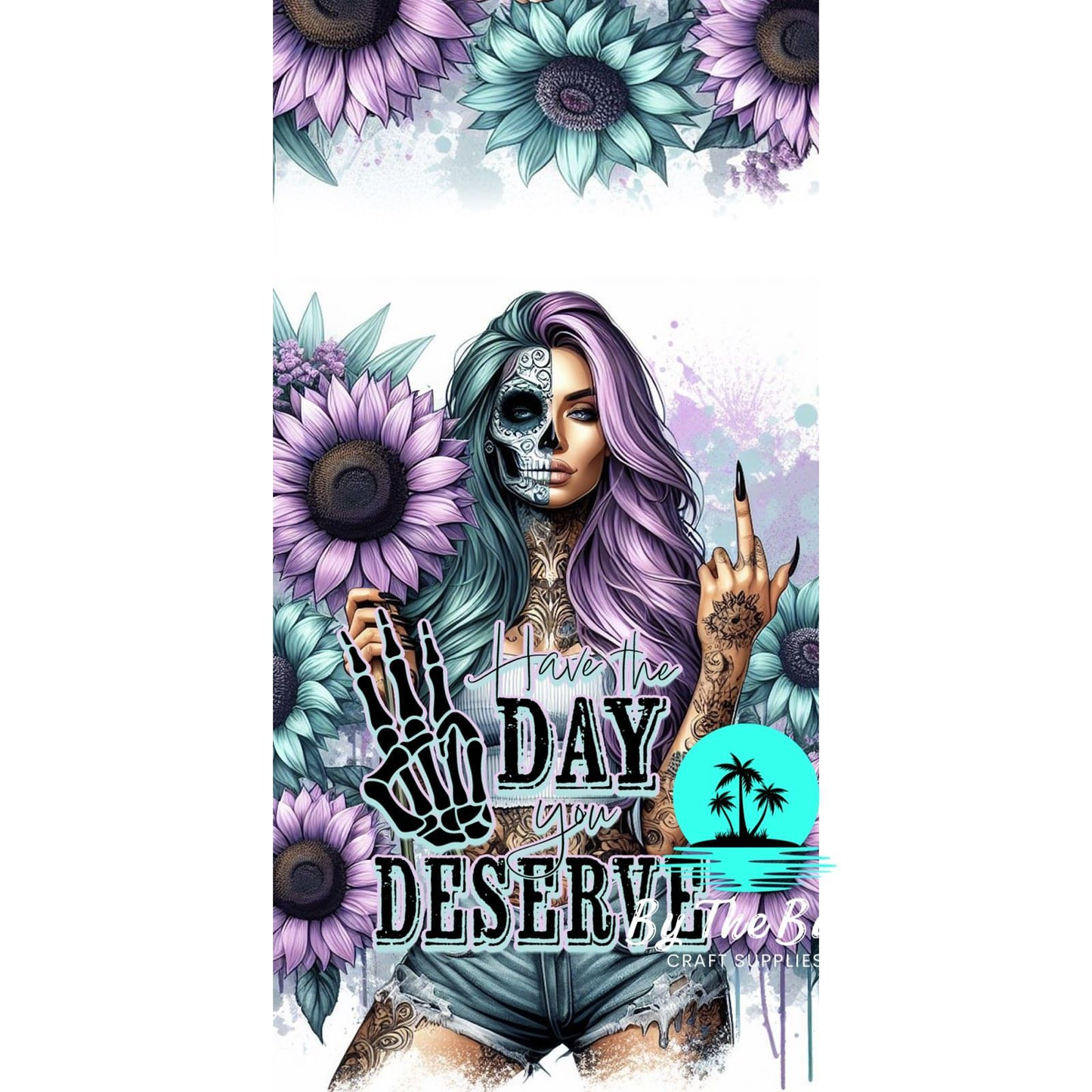 Have the day you deserve Gym Towel