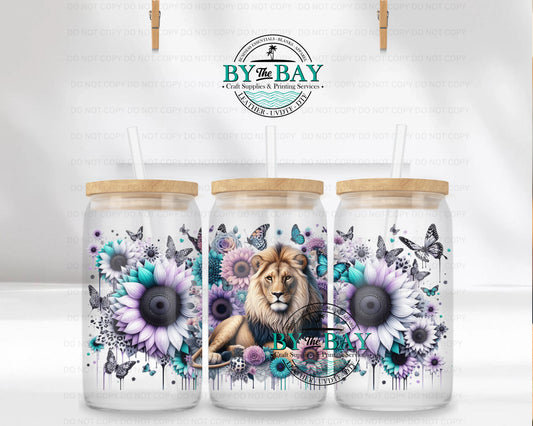 Lion Mandala 16oz UVDTF Wrap