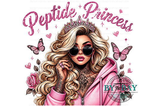 Peptide Princess (blonde)  UVDTF/DTF/SUB