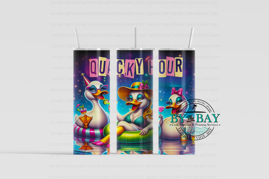 Quacky Hour 20oz Sublimation Print