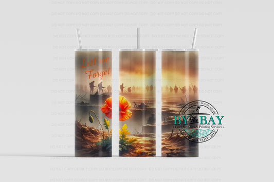 Rememberance Day 20oz Sublimation Print