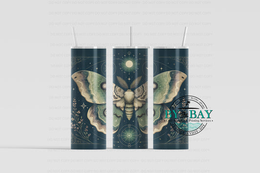 Sage Moth 20oz Sublimation Print