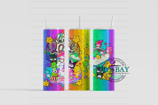 San bear 20oz Sublimation Print