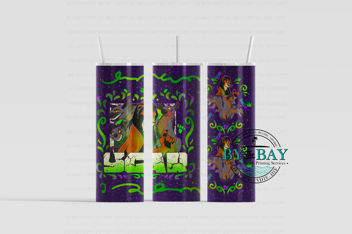 Scar 20oz Sublimation Print