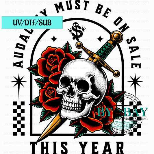 Audacity must be on sale UVDTF/SUB