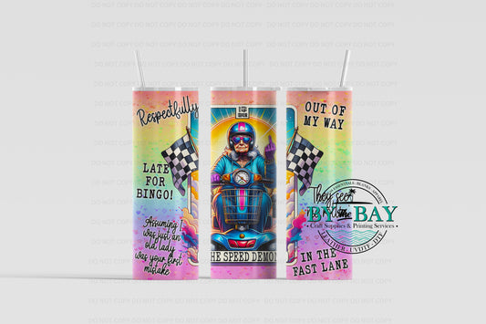 Speed Demon 20oz Sublimation Print