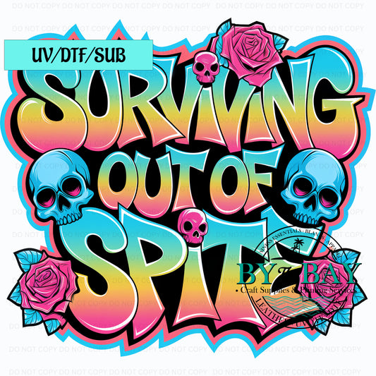 Surviving out of spite UVDTF/SUB
