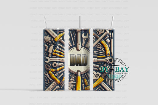 Dad001 20oz Sublimation Print