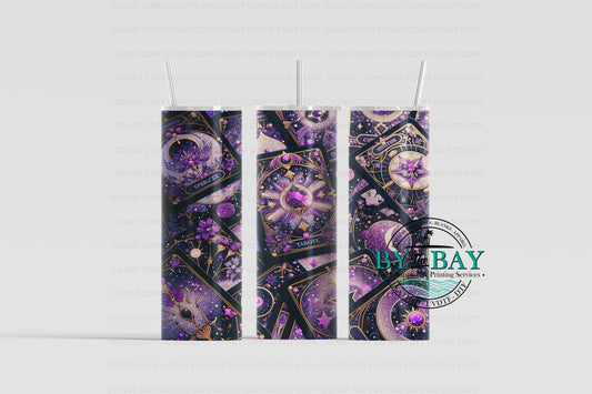 Purple Tarot 20oz Sublimation Print