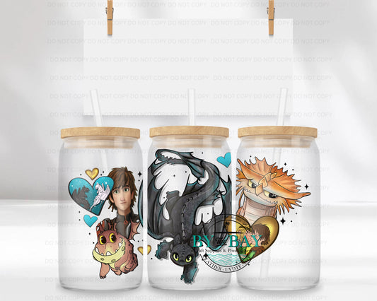 Dragon 16oz UVDTF Wrap