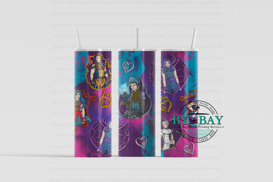 Descend 20oz Sublimation Print