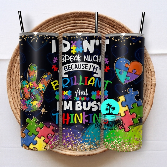 Autism Awareness (Variety) 20oz Tumbler SUB PRINT