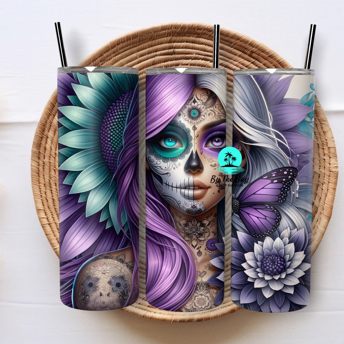 Butterfly Girl 20oz Tumbler SUB PRINT