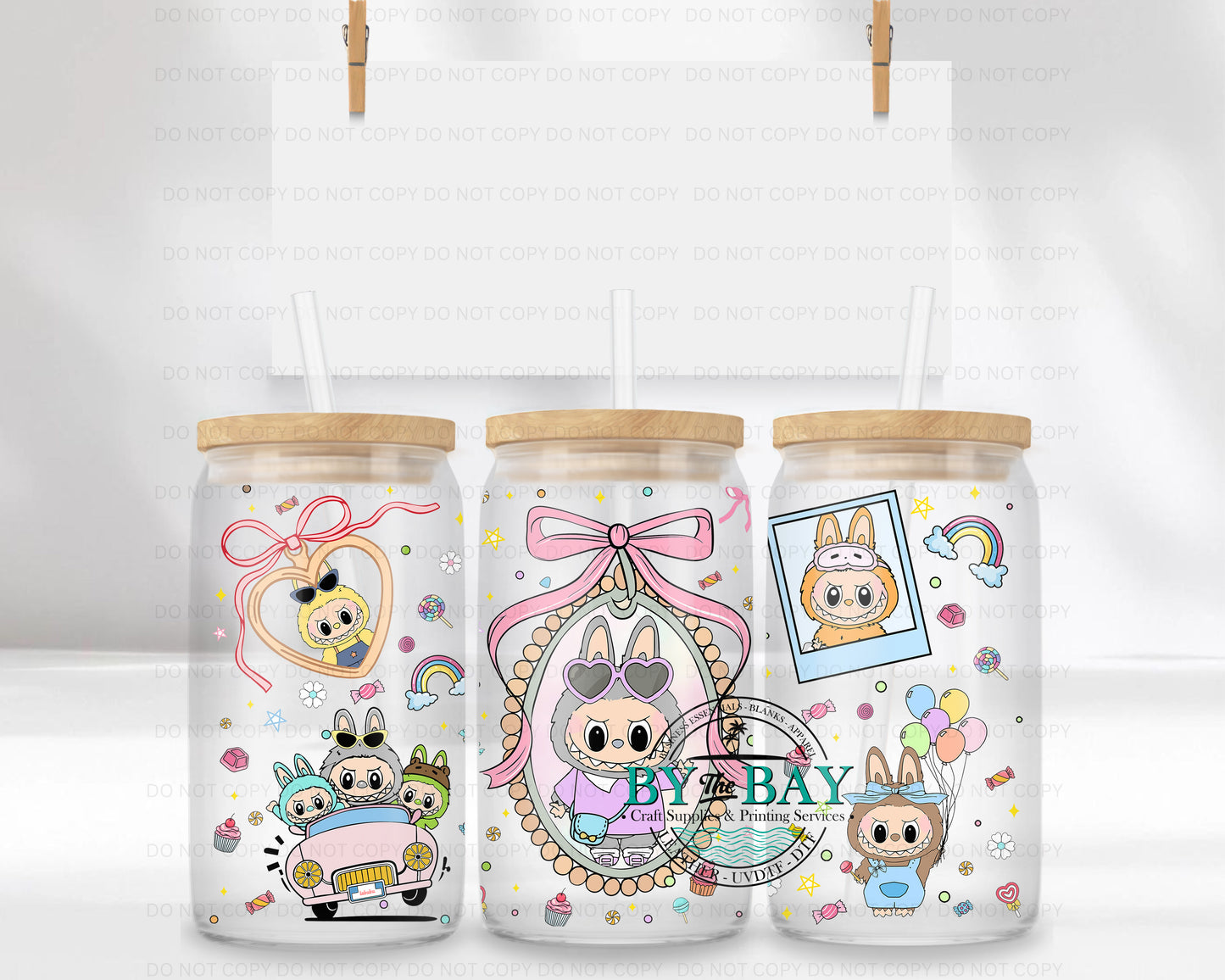 Monsters 020 UVDTF Wrap