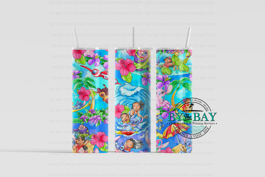 Ohana 20oz Sublimation Print