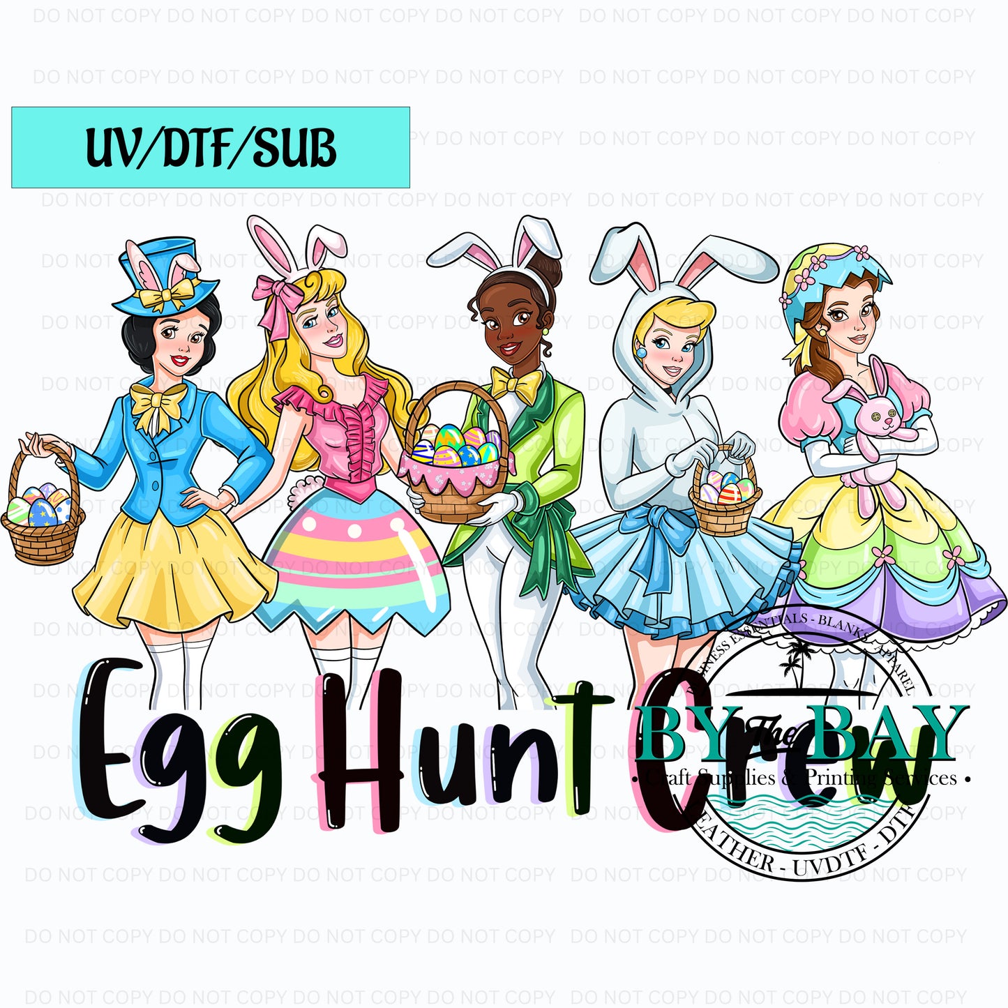 Egg Hunt Crew Princesses UVDTF/SUB