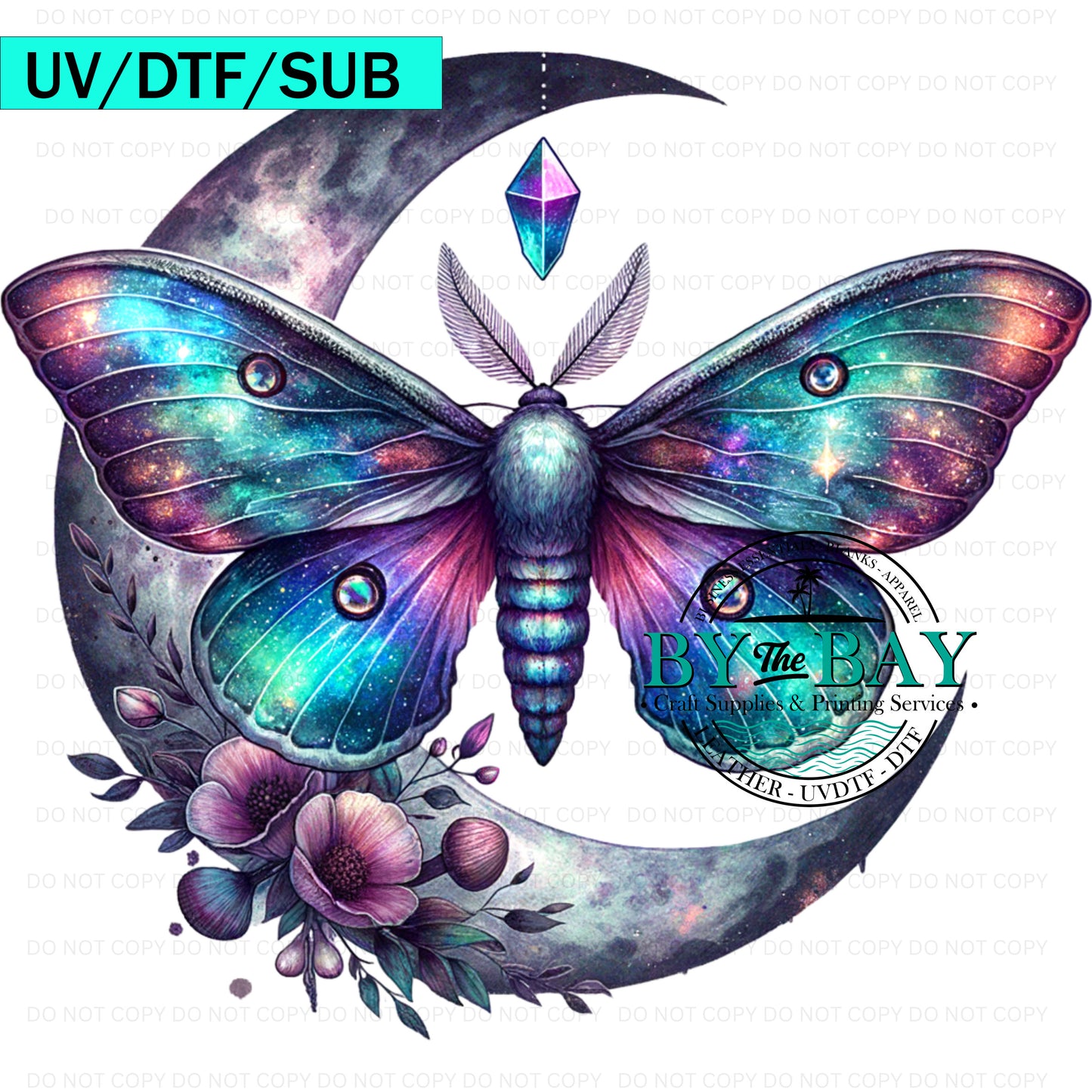 Moon Moth UVDTF/DTF/SUB