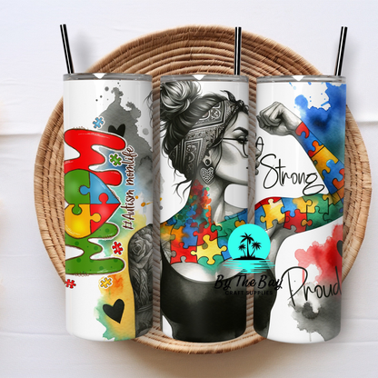 Autism Awareness (Variety) 20oz Tumbler SUB PRINT
