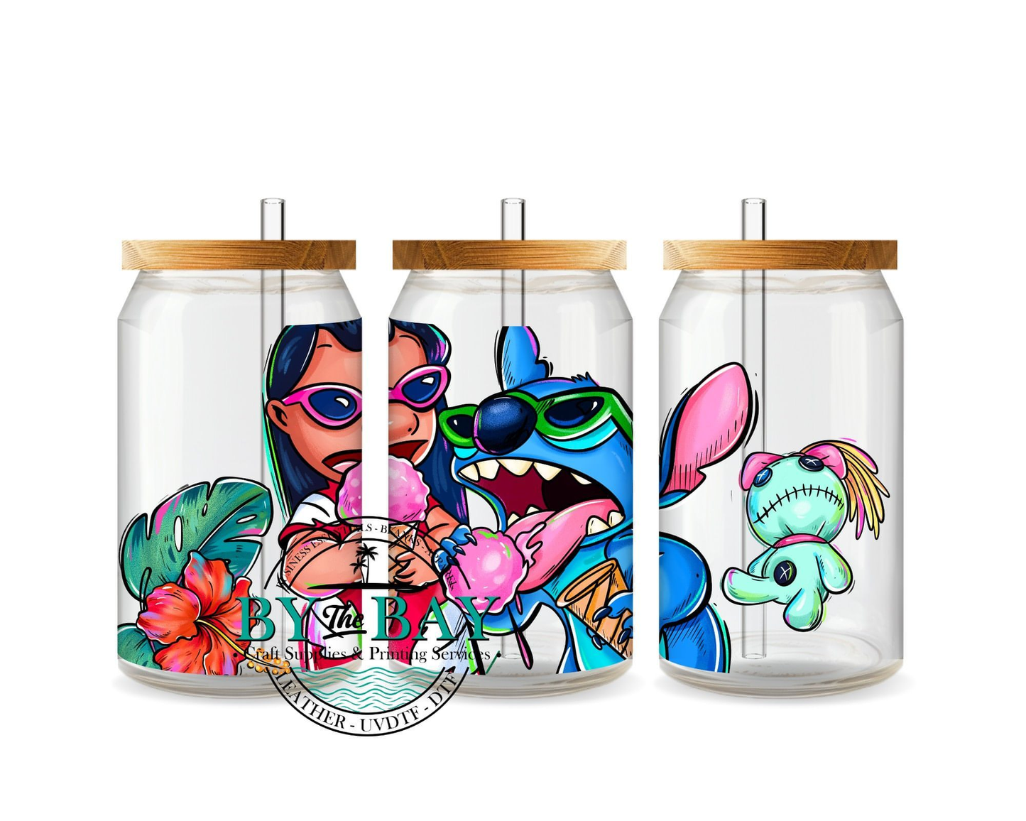 Blue Guy Friend Ice Cream Wrap