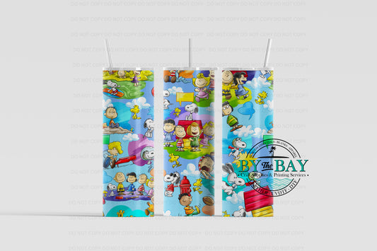 Peanuts 20oz Sublimation Print