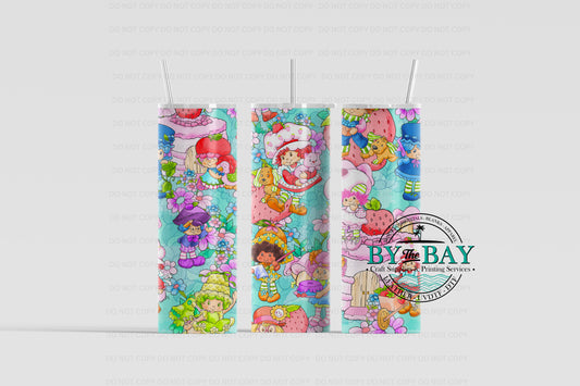 Strawberry 20oz Sublimation Print