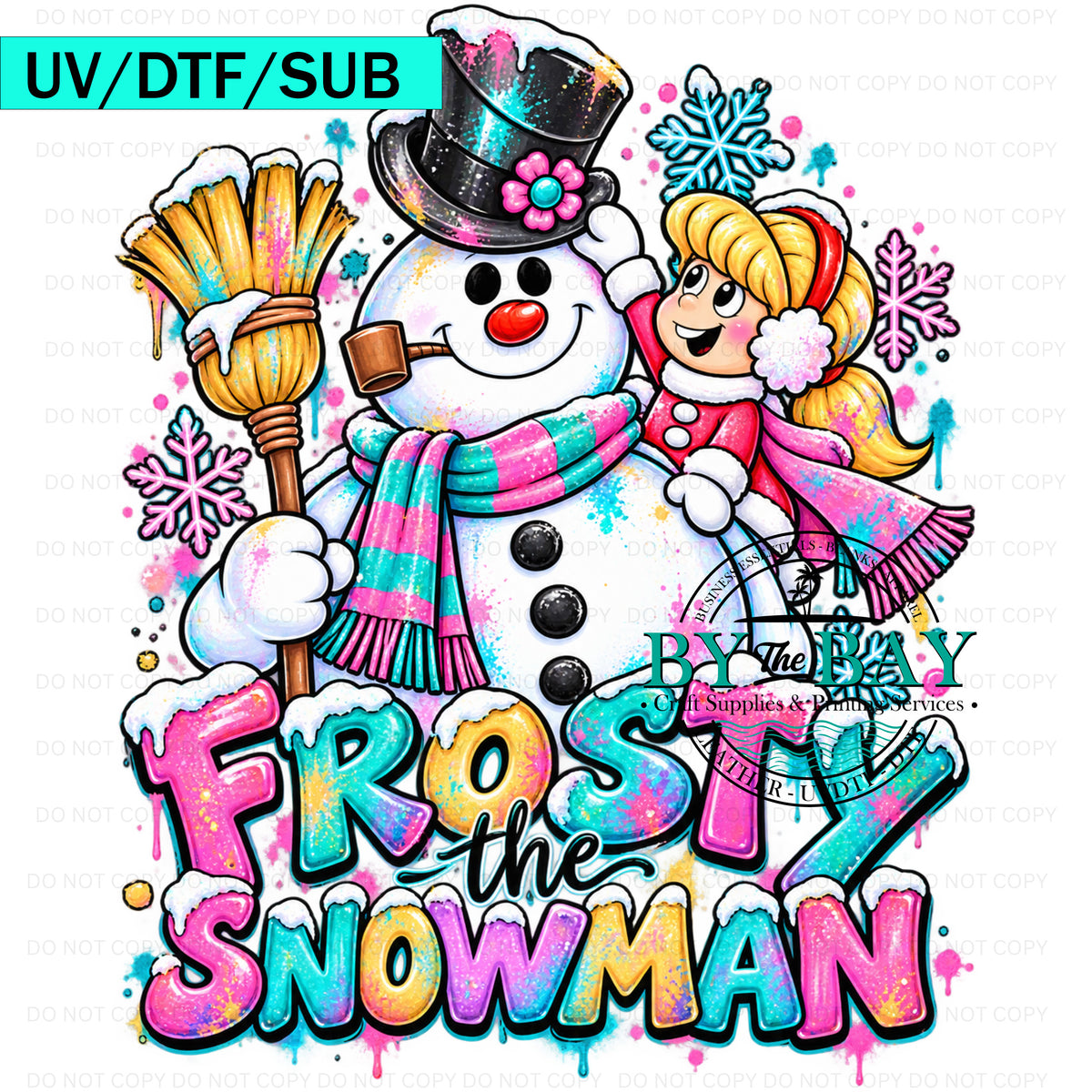 Snowman DTF/UVDTF/SUB
