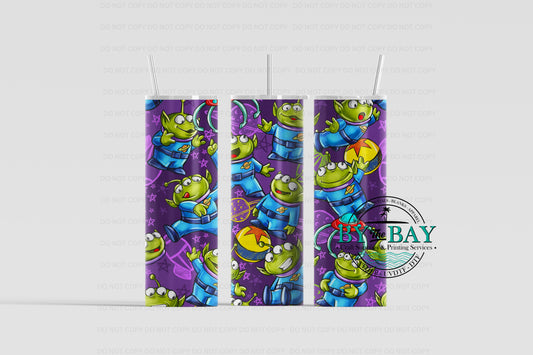 Aliens 20oz Sublimation Print