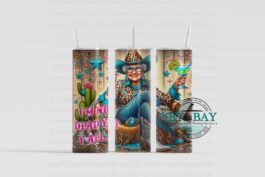 Western Grandma 20oz Sublimation Print
