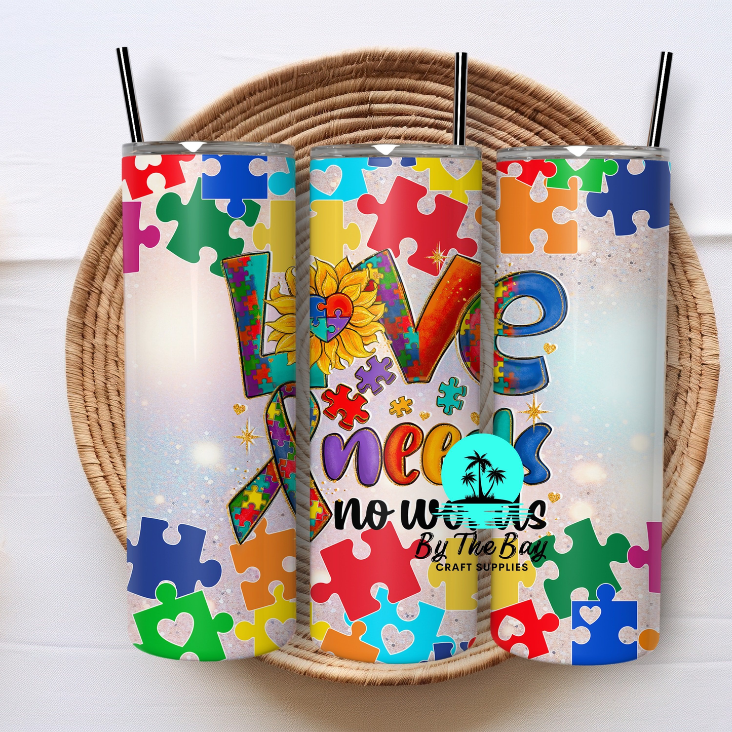 Autism Awareness (Variety) 20oz Tumbler SUB PRINT