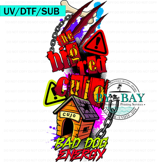 Big Red Sleeve UVDTF/DTF/SUB