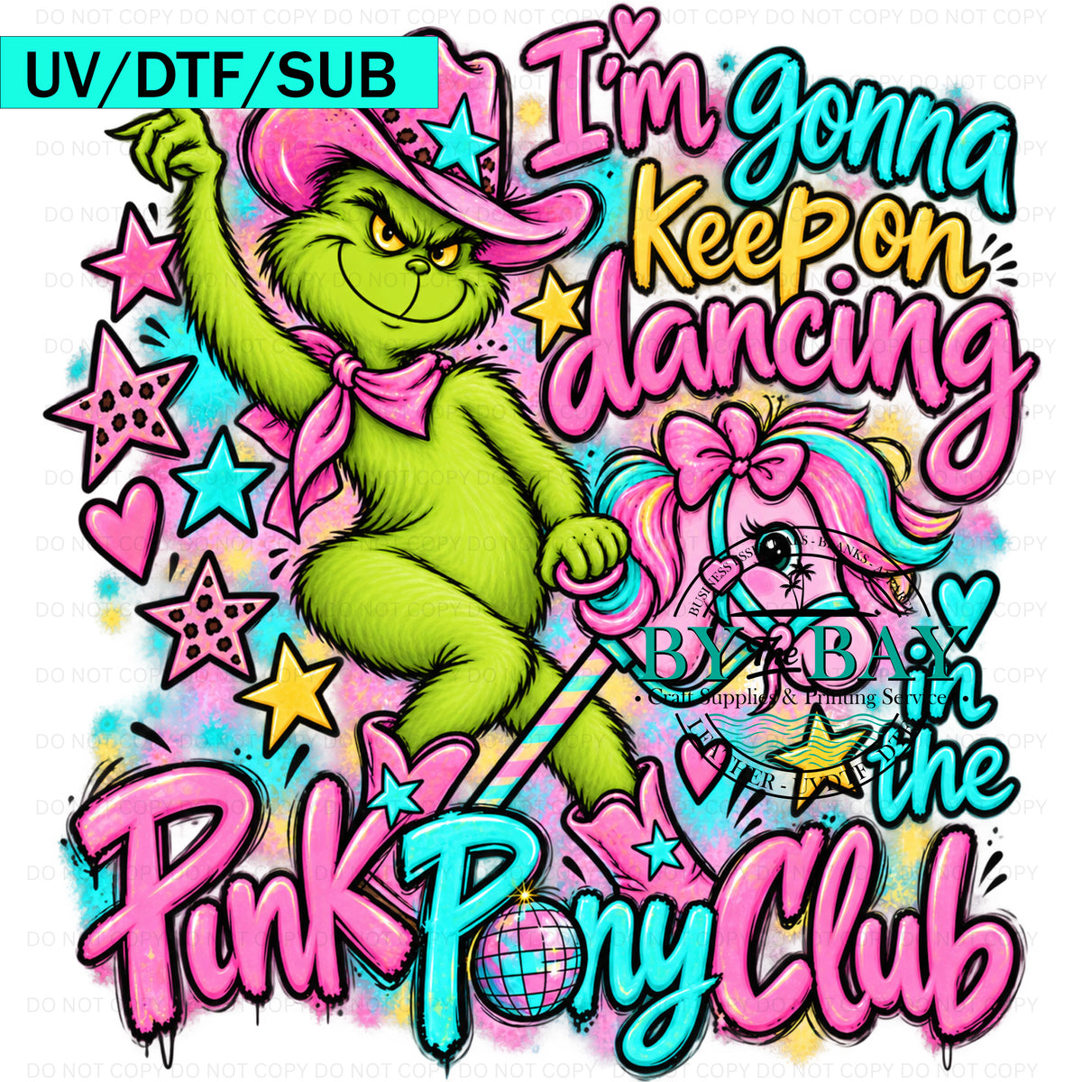 Pink Pony Club DTF/UVDTF/SUB