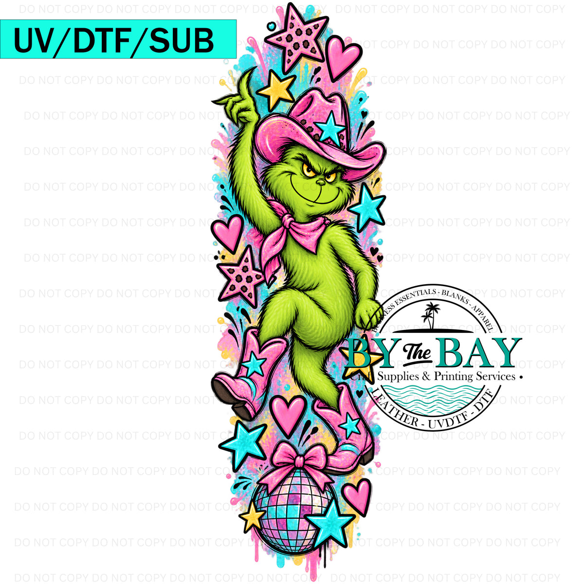 Pink Pony Club Sleeve DTF/UVDTF/SUB
