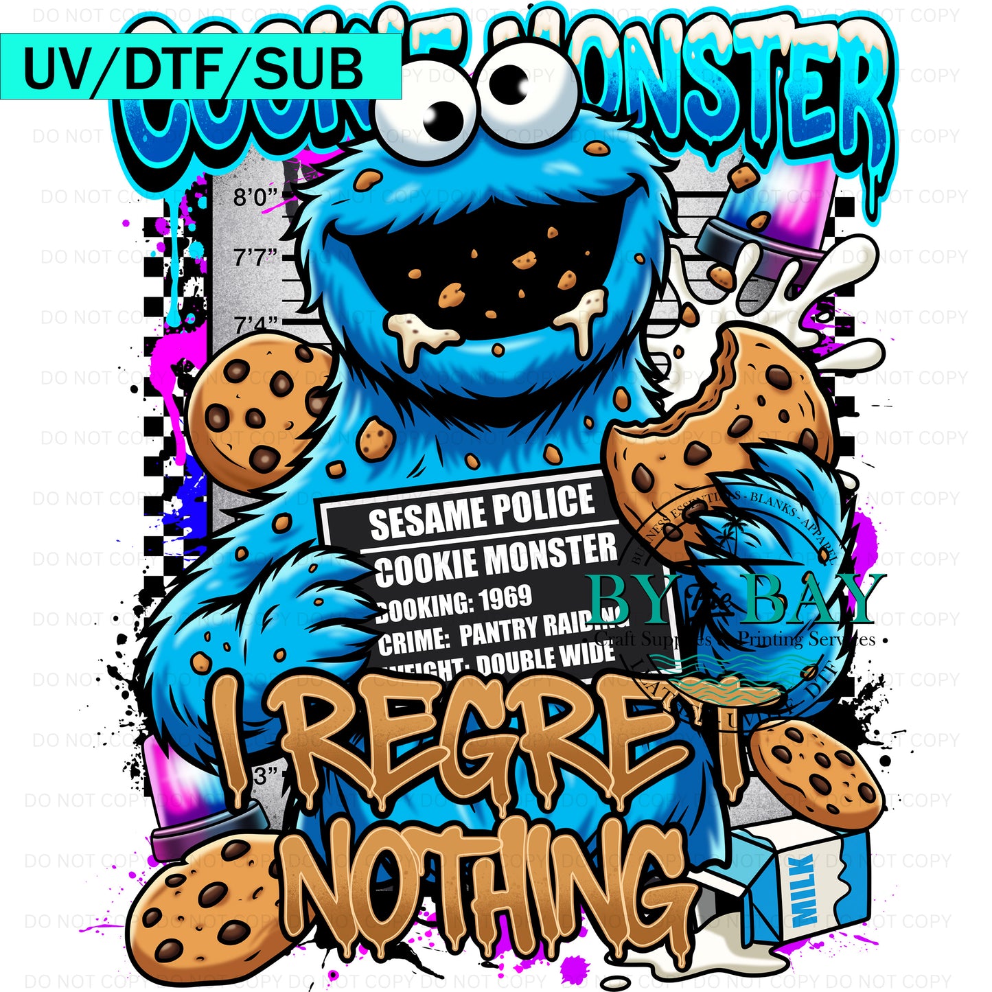 I regret nothing UVDTF/DTF/SUB