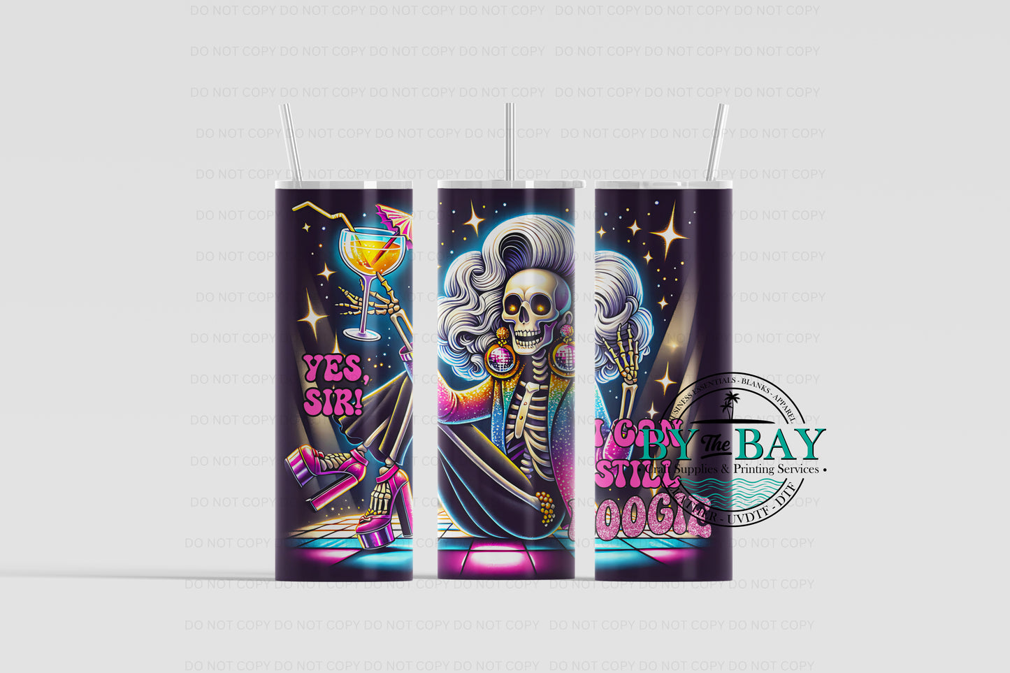 Boogie Grandma 20oz Sublimation Print