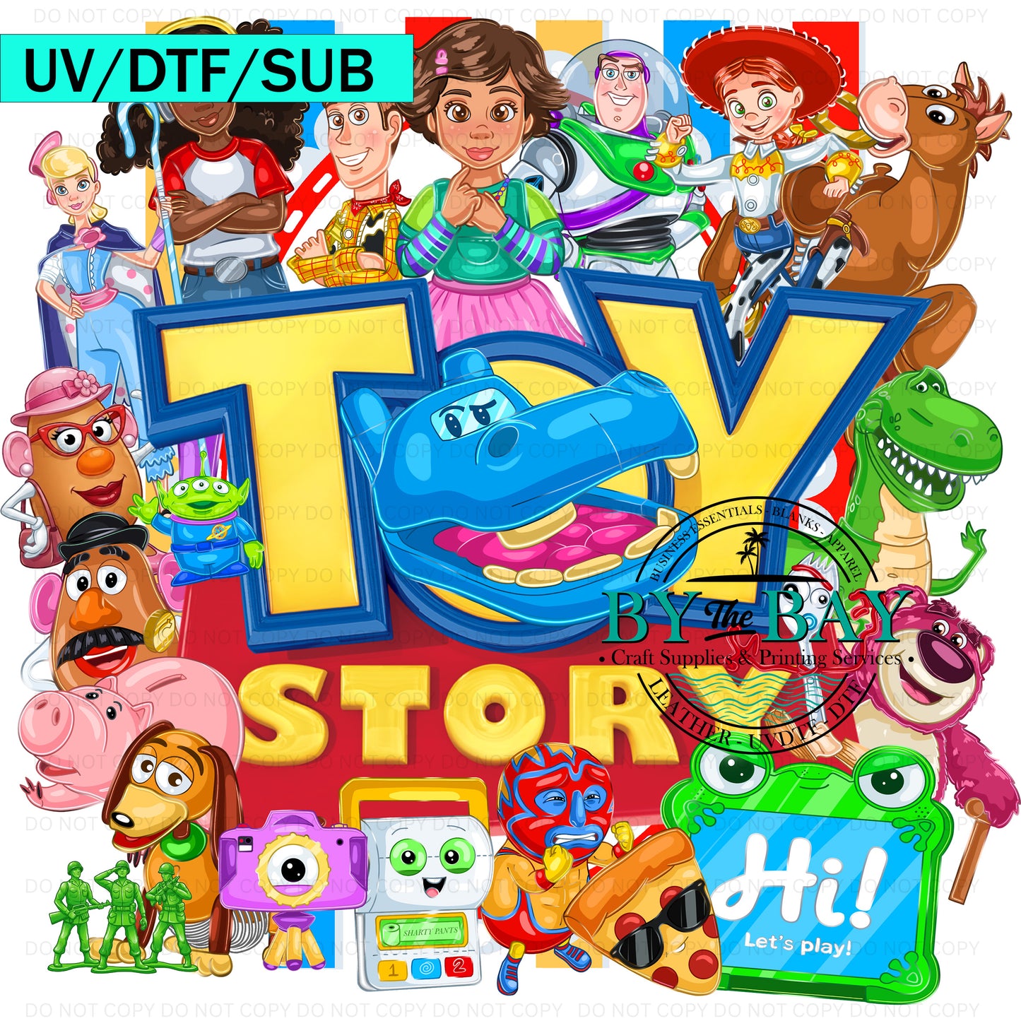 Toy Gang UVDTF/DTF/SUB