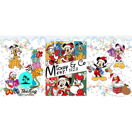 Mouse friends merry christmas