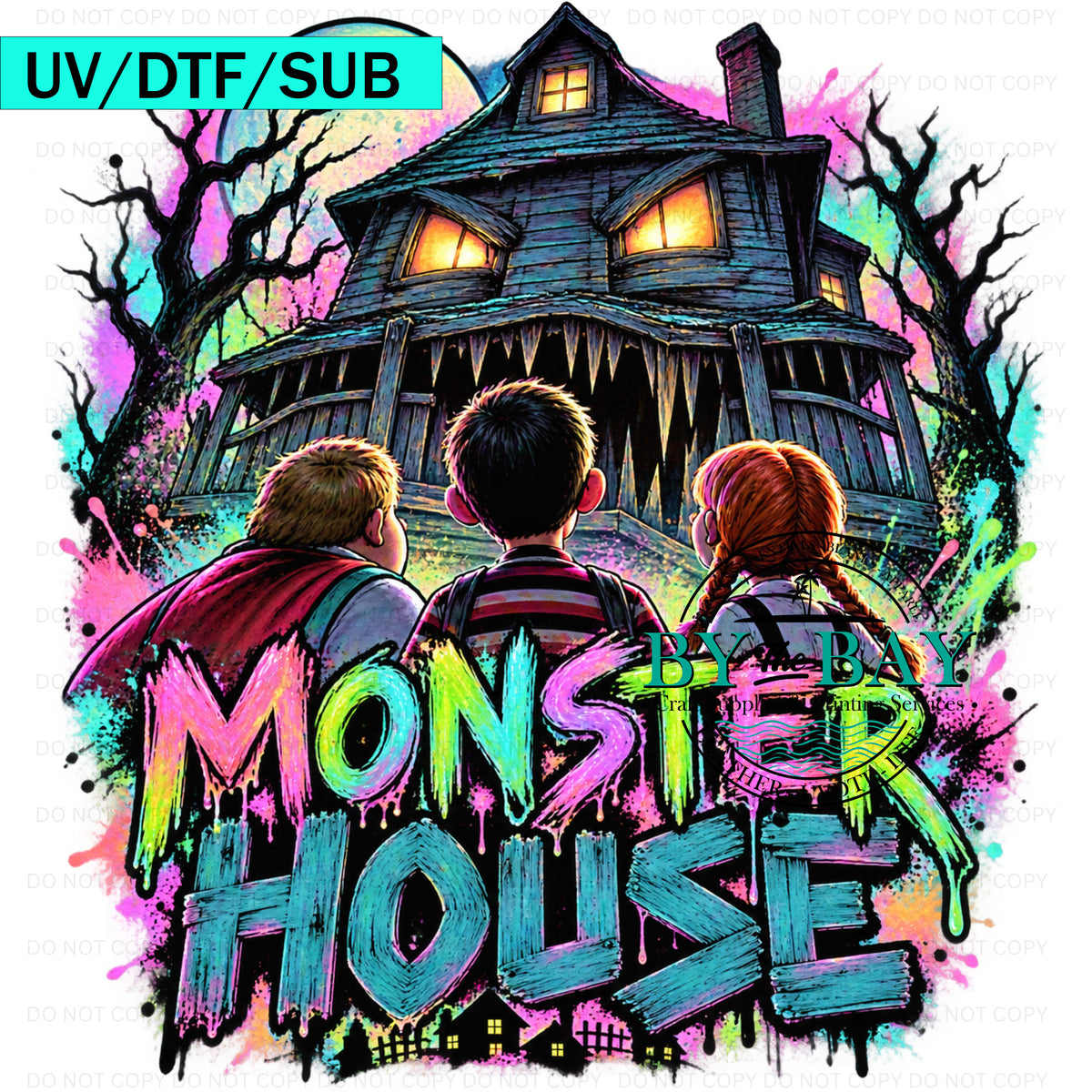 Monster House DTF/UVDTF/SUB