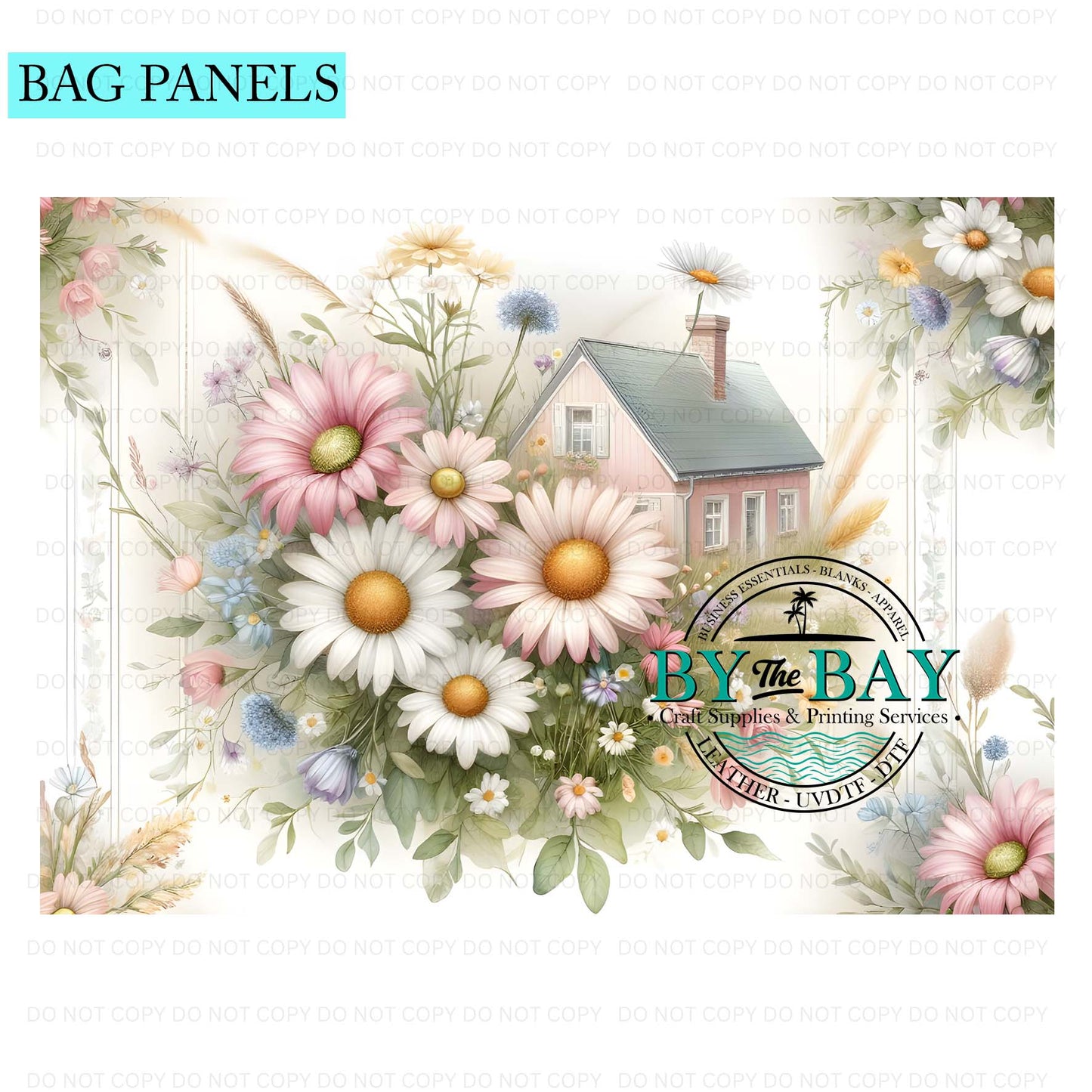 Daisy Meadow Bag Panel (Various Sizes)