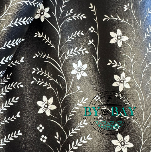 Brbie Black White Coord (med print)  31cm roll