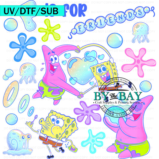 F is for Friends UVDTF/DTF/SUB