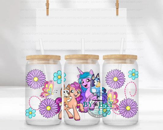 Ponies 16oz UVDTF Wrap